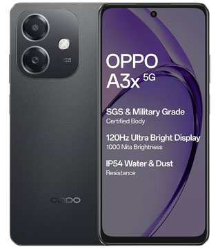OPPO A3x 4GB RAM, 128GB Storage (Any Color)