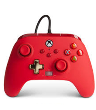 PowerA Enhanced Wired Gaming Controller for Xbox Series X/S or Xbox One, Orange (Officially Licensed)