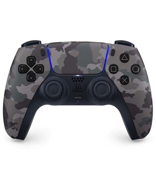 Sony Official PlayStation 5 DualSense Wireless Controller Grey Camouflage