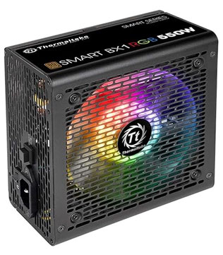 Thermaltake Smart BX1 RGB 550W 80 Plus Bronze 550Watt Power Supply