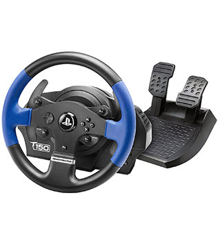 Thrustmaster T150 Force Feedback Racing Wheel and Pedal (PS4, PS3, PC)