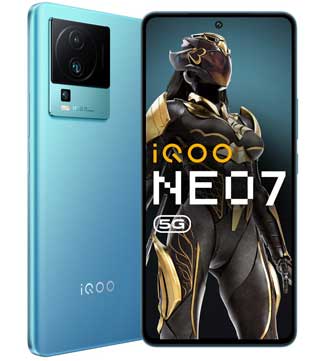iQOO Neo 7 8GB RAM, 128GB Storage (Any Color)