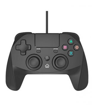 Snakebyte GamePad 4 S Wired PS4 Controller with 3 Meter Cable (Black) PS4