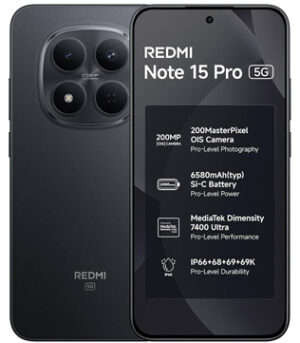 Xiaomi Redmi Note 15 Pro 5G 8GB RAM, 256GB Storage (Any Color)